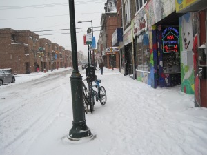 Snow on South St